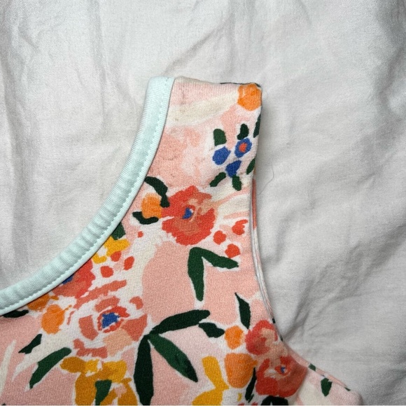 Sweet Honey Sleeveless Floral Fit & Flare Sun Dress Floral and Oranges Print - Picture 4 of 8